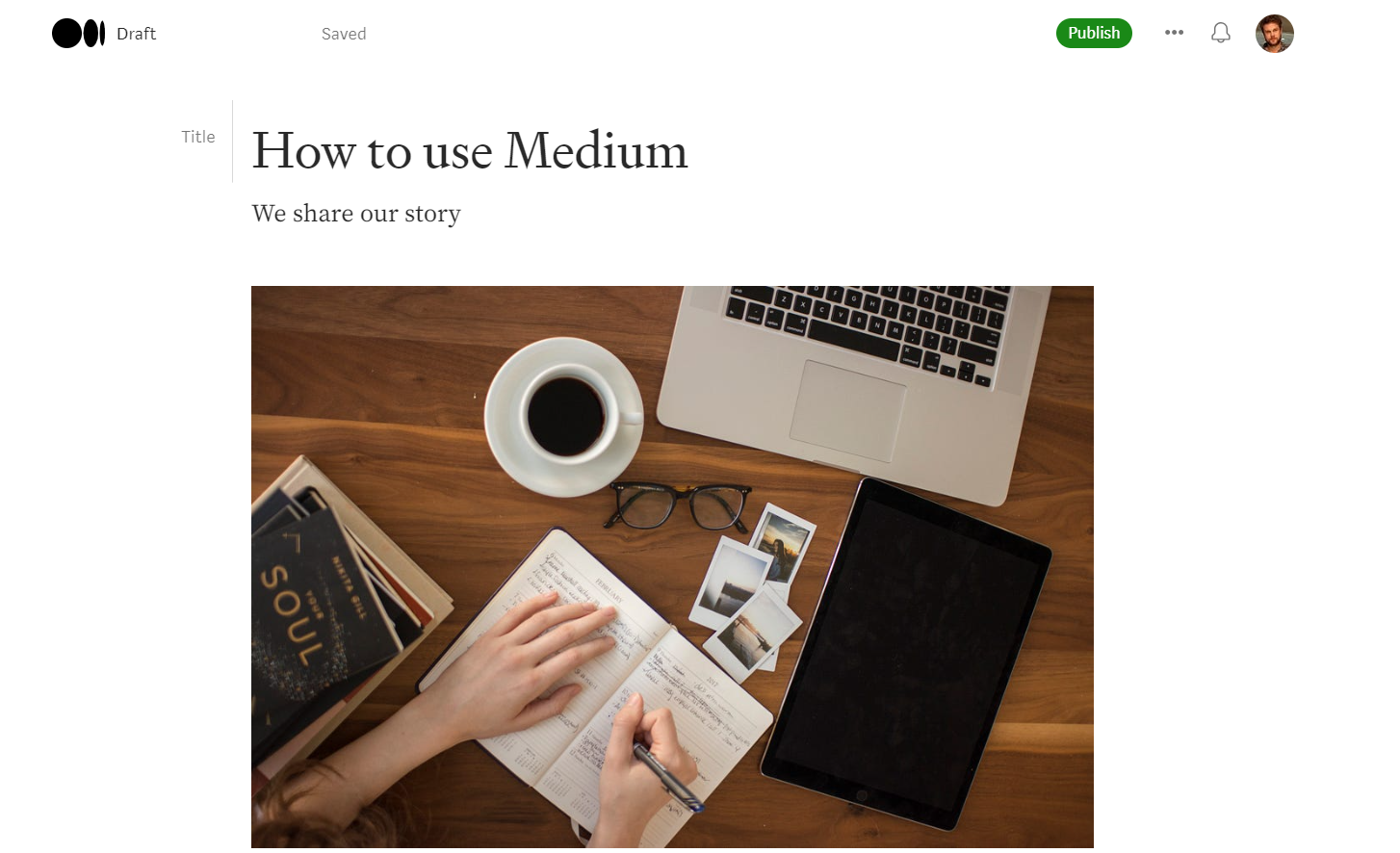 Substack vs Medium - Medium's post editor
